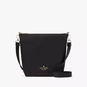 NWT Kate Spade Black Chelsea Large Duffle Crossbody
